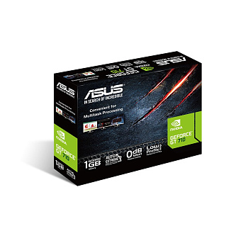 Видеокарта ASUS GT710-SL-1GD5-BRK   ( 90YV0AL2-M0NA00 )