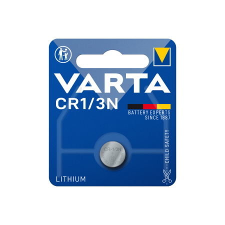 Батарейка Varta ELECTRONICS CR1/3N BL1 Lithium 3V (6131), купить в Краснодаре