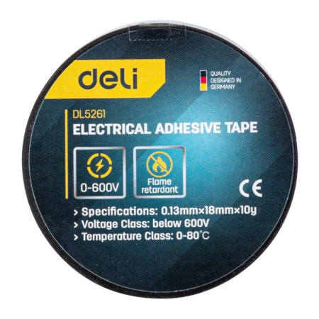 Изолента Deli -инструменты DL5261, купить в Краснодаре
