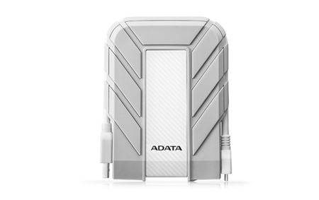Внешний жесткий диск 1TB A-DATA HD710A, 2,5", USB 3.0, прорезиненный, белый, купить в Краснодаре