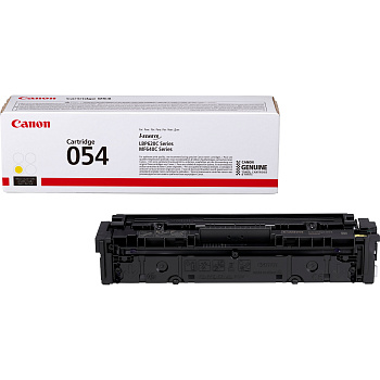 Тонер-картридж желтый CRG 054 Y для Canon LBP62x/MF64x