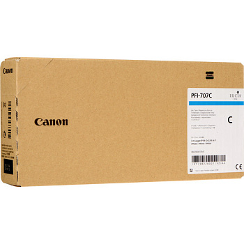 Набор голубых картриджей PFI-707 C (3 PCS) для Canon iPF830/840/850 (3 по 700 мл)
