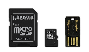 Карта памяти MicroSDHC Kingston MBLY10G2/16GB