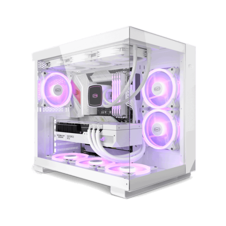 Корпус без блока питания PCCooler C3T500 ARGB WH, купить в Краснодаре