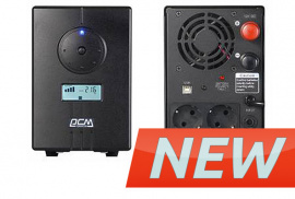 Новые ИБП  INF-1100 и INF-1500 от POWERCOM