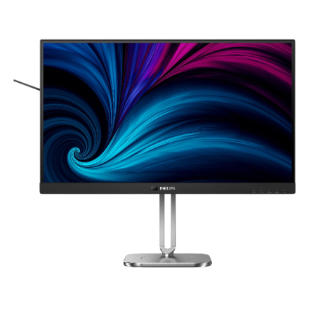Монитор Philips 27B2U6903 27'', 3840x2160, IPS, 60hz, 80M:1, 350cd, 4ms, 2xHDMI 2.0, DP 1.4, 6xUSB 3.2, Type-C 90W, Speakers, RJ45, Thunderbolt, H. adj 150mm, pivot, VESA, 3Y, Black Philips 27B2U6903, купить в Краснодаре