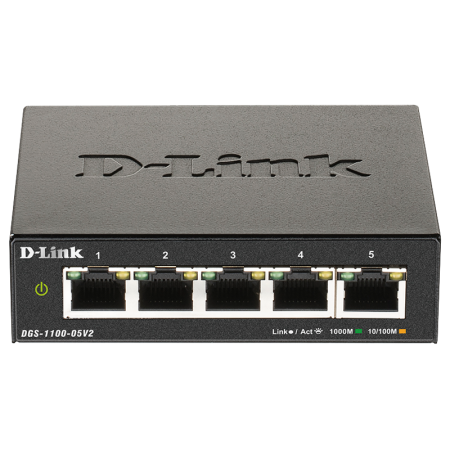 Коммутатор D-Link DGS-1100-05V2/A1A, купить в Краснодаре