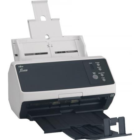 Ricoh(PFU) fi-8150 Документ сканер А4, двухсторонний, 50 стр/мин, автопод. 100 листов, USB 3.2, Gigabit Ethernet Fujitsu fi-8150 (PA03810-B101), купить в Краснодаре