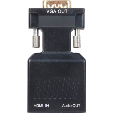 Переходник Переходник VCOM HDMI F/VGA M+mini jack 3.5 mm M (CA336A), купить в Краснодаре