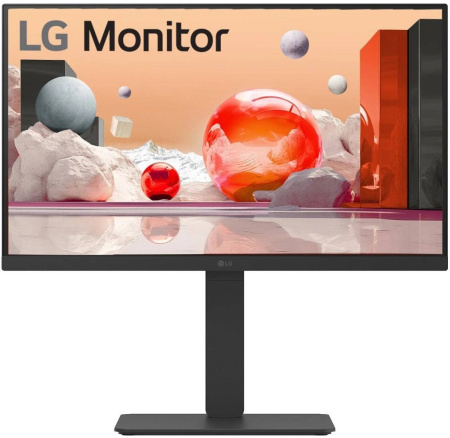 МОНИТОР 23.8" LG 24BA650-B Black с поворотом экрана (IPS, 1920x1080, 100Hz, 5 ms, 178°/178°, 250 cd/m, 1300:1, +HDMI, +D, купить в Краснодаре