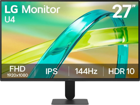 МОНИТОР 27" LG 27U411A-B Black (IPS,1920 x1080, 120Hz, 5 ms, 178°/178°, 250 cd/m, 1500:1, +HDMI 2.0, +D-Sub), купить в Краснодаре
