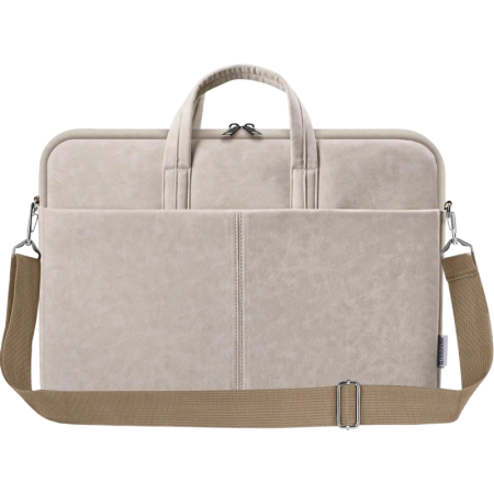 Defender Сумка для ноутбука Solid 15.6" PU кожа, бежевый, карман Defender Solid 15.6, купить в Краснодаре