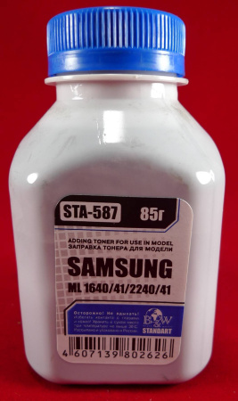 Тонер SAMSUNG ML-1640/41/1910/15/2240/41/SCX 4600/23 (фл. 85г) B&W Standart фас.Россия, купить в Краснодаре
