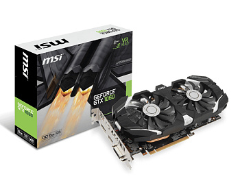Видеокарта MSI GTX 1060 6GT OCV1