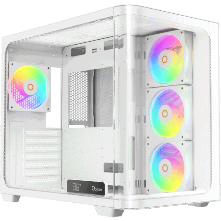 Корпус ПК без блока питания Ocypus Iota-C70-WHD400CD-GL, купить в Краснодаре