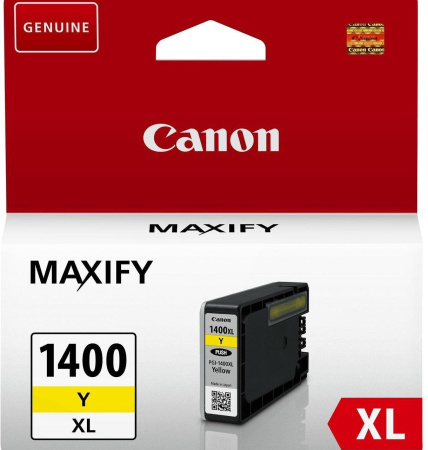 Картридж Canon INK PGI-1400XL Y EMB (9204B001), купить в Краснодаре