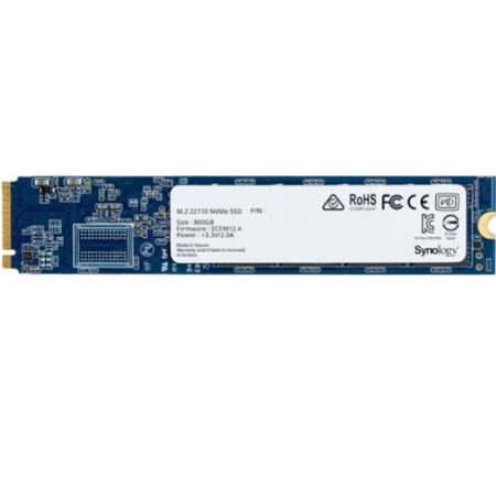 Synology SNV5420-800G Жесткий диск SSD M.2 NVMe, 800Gb, NVMe PCIe 3.0 x4, M.2 2280, R3000/W1000 MB/s, IOPS 400K/70K, купить в Краснодаре