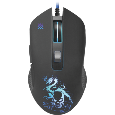 Defender Проводная игровая мышь Sky Dragon GM-090L оптика,6кнопок,800-3200dpi Defender Sky Dragon GM-090L, купить в Краснодаре