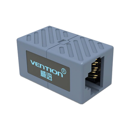 Адаптер-соединитель Vention RJ45 F Адаптер-соединитель Vention RJ45 F / RJ45 F 8p8c кат. 6 (VAM650), купить в Краснодаре
