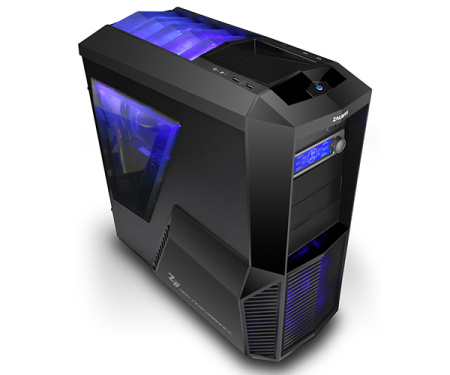Корпус Zalman Z11 PLUS <Middle Tower, ATX, micro-ATX, без БП, стандарт ATX 12V, отсеки внутр. 5x3.5", 1x2.5", отсеки внешн. 1x3.5", 4x5.25", порты: 4xUSB2.0, микрофон, наушники, материал: пластик, с, купить в Краснодаре