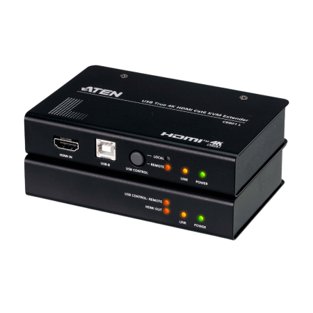 КВМ улинитель USB True 4K HDMI Cat 6 (4K @ 70 m ATEN CE801, купить в Краснодаре