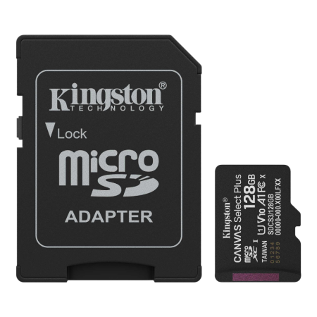 Карта памяти Kingston Canvas Select Plus 128GB (SDCS3/128GB), купить в Краснодаре