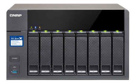 Сетевое хранилище SMB QNAP TS-831X-4G, купить в Краснодаре