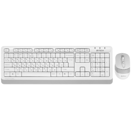 Клавиатура + мышь A4Tech Fstyler F1010 клав:белый A4Tech F1010 WHITE, купить в Краснодаре