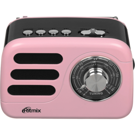 Радиоприёмник портативный RITMIX RPR-033 Розовый, купить в Краснодаре