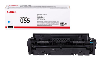 Тонер-картридж голубой CRG 055 C для Canon LBP66x/MF74x