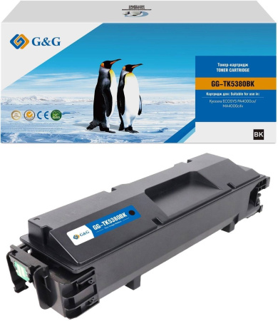 Тонер-картридж G&G, аналог Kyocera TK-5380BK черный 13k с чипом, купить в Краснодаре