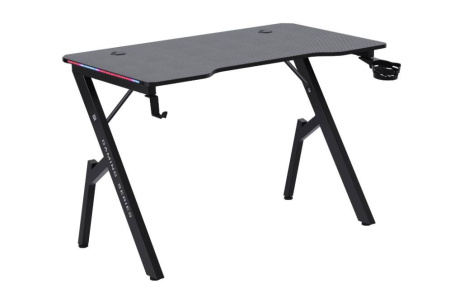 Defender Игровой компьютерный стол Ino подвес кружк+гарн,черн,МДФ,RGB, купить в Краснодаре