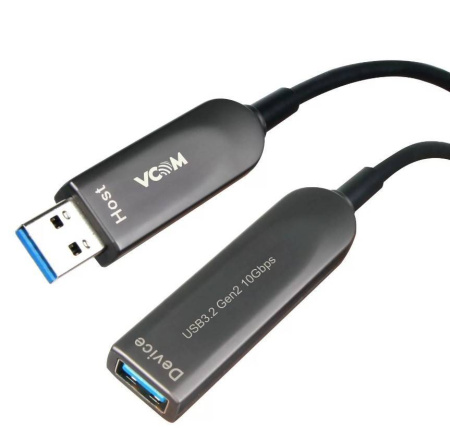 Активный оптический кабель VCOM USB3.2 Extention AM-AF 15м <D3730-15.0>, купить в Краснодаре