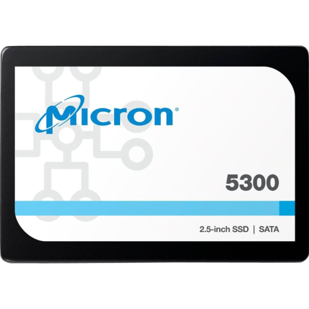 Твердотельный накопитель Micron SSD 5300 MAX, 480GB (MTFDDAK480TDT-1AW1ZABYY), купить в Краснодаре