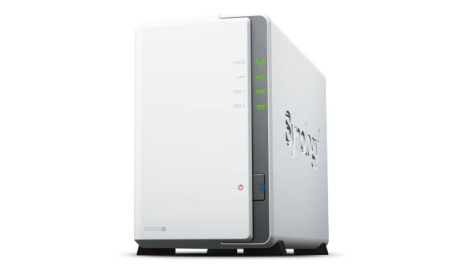 Synology DS223j Сетевое хранилище 2x2.5"/3.5" SATA, Realtek RTD1619B/4х1.7GHz, 1 GB DDR4, 1x1 Гбит/с, 2xUSB 3.2, купить в Краснодаре