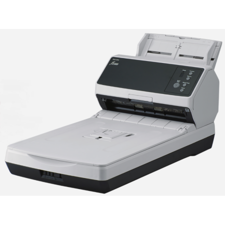 Ricoh(PFU) fi-8250 Документ сканер А4, двухсторонний, 50 стр/мин, автопод. 100 листов, cо встроенным планшетом, USB 3.2, Gigabit Ethernet Fujitsu fi-8250 (PA03810-B601), купить в Краснодаре