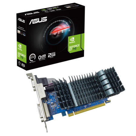 Видеокарта ASUS GT710-SL-2GD5-BRK-EVO (90YV0ALA-M0NA00), купить в Краснодаре