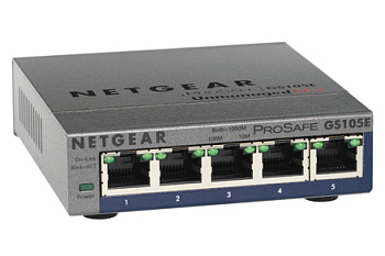 Коммутатор Netgear GS105PE-10000S