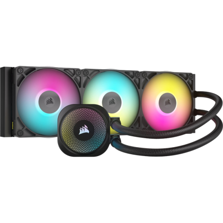 Система жидкостного охлаждения Corsair iCUE LINK TITAN 360 RX RGB Black, купить в Краснодаре