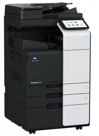 МФУ лазерное цветное Konica Minolta bizhub C251i (SRA3, 8Гб, 25 стр/мин, дуплекс, сеть, 256Гб(SSD),10,1" панель, 2x500 л, купить в Краснодаре