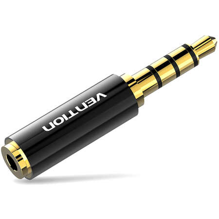 Переходник Vention Jack 2.5 mm F Vention micro jack 2.5 mm (f) - mini jack 3.5 mm (m), купить в Краснодаре