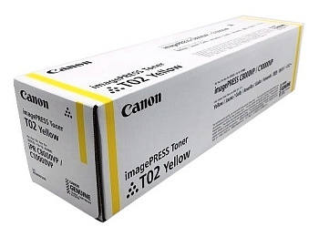 Тонер Canon Т02 желтый для iP C10000VP / C10010VP / C8000VP / C9010VP