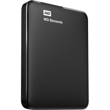 Внешний жесткий диск 1TB Western Digital WDBUZG0010BBK-WESN, 2.5", USB 3.0, Черный, купить в Краснодаре