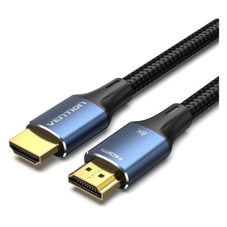 Кабель Vention HDMI Ultra High Speed v2.1 with Ethernet 19M Кабель Vention HDMI Ultra High Speed v2.1 with Ethernet 19M / 19M - 1.5м (ALGLG), купить в Краснодаре