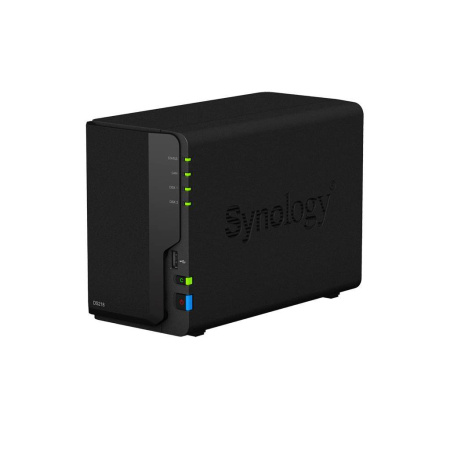 Synology DS223 Сетевое хранилище 2x2.5"/3.5" SATA, RTD1619B/4x1.7GHz, 2GB DDR4, 1x1 Гбит/с, 3xUSB, купить в Краснодаре